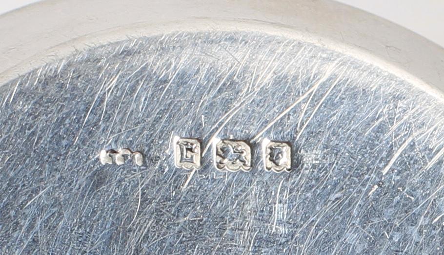 PARTI SILVER, 9 delar, England. 1900-tal.