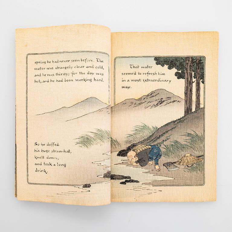 A set of five books of Japanese fairy tales. Rendered in to English By Lafcadio Hearn. T Hasegawa Publisher,
