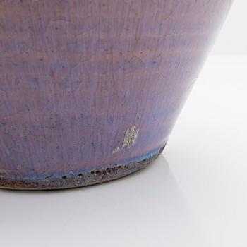 Michael Schilkin, a stoneware vase, signed Schilkin Arabia.