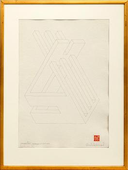 Oscar Reutersvärd, "Japanese Perspective no 435 aca".