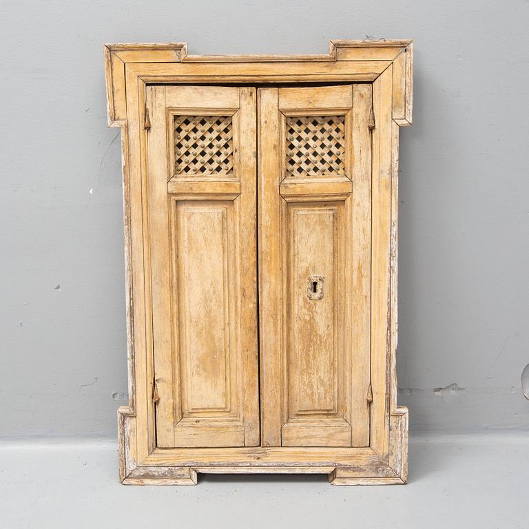 A 1800's wooden window from Spain.