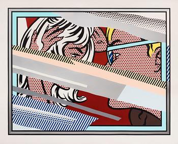 451. Roy Lichtenstein, "Reflections on Conversation", from the Reflections Series.