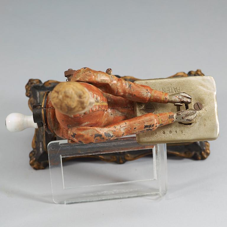 MECHANICAL TOY SEWING MACHINE "PRINCESS", STEIN FELDT & BLASBERG, GERMANY, CA 1893. PATENTED BY MAX SANDT, 1892.