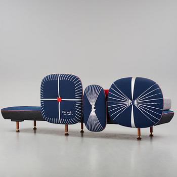 Nipa Doshi & Jonathan Levien, a "My Beautiful Backside" sofa, Moroso, Italy, post 2008.