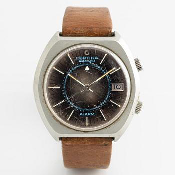 Certina, Alarm, wristwatch, 39 mm.