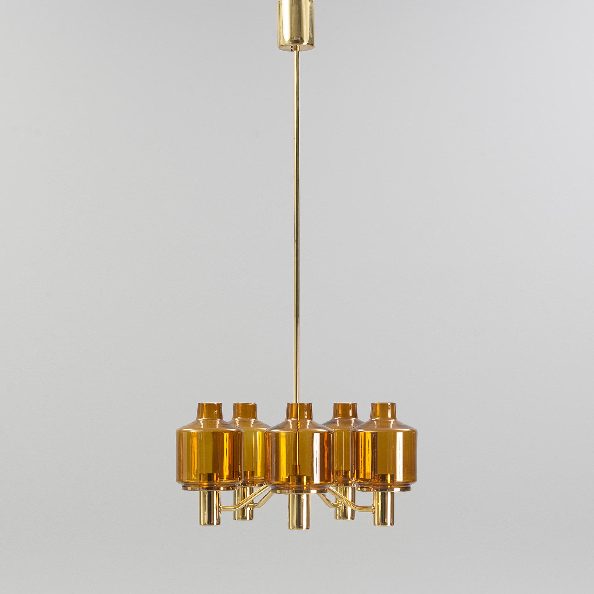 A ceiling lamp, "T507", by Hans-Agne Jakobsson, Sweden, Markaryd.