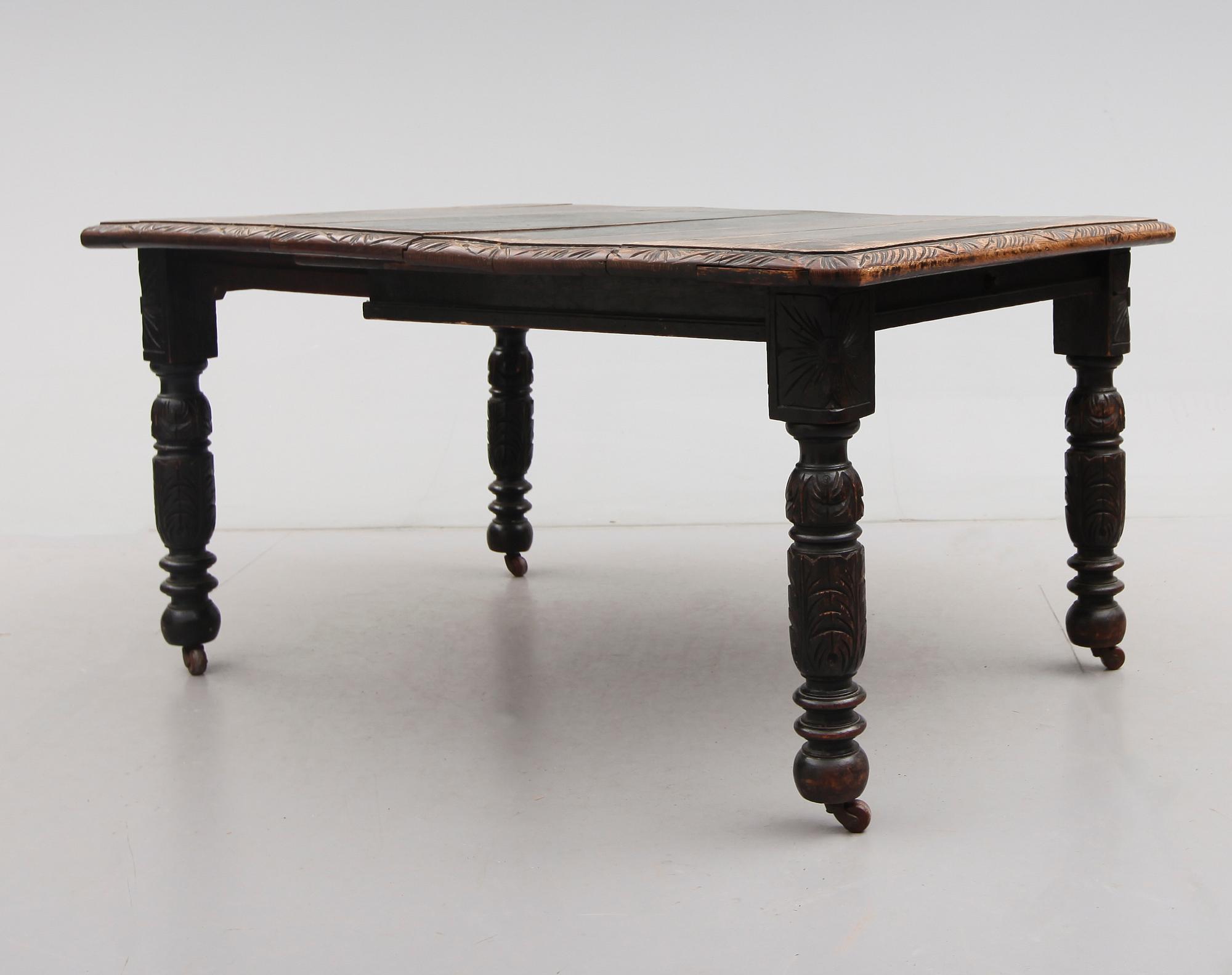 MATBORD, England, 1800-talets andra hälft.