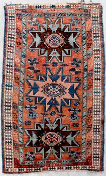 An antique Karabagh carpet ca 150x93 cm.