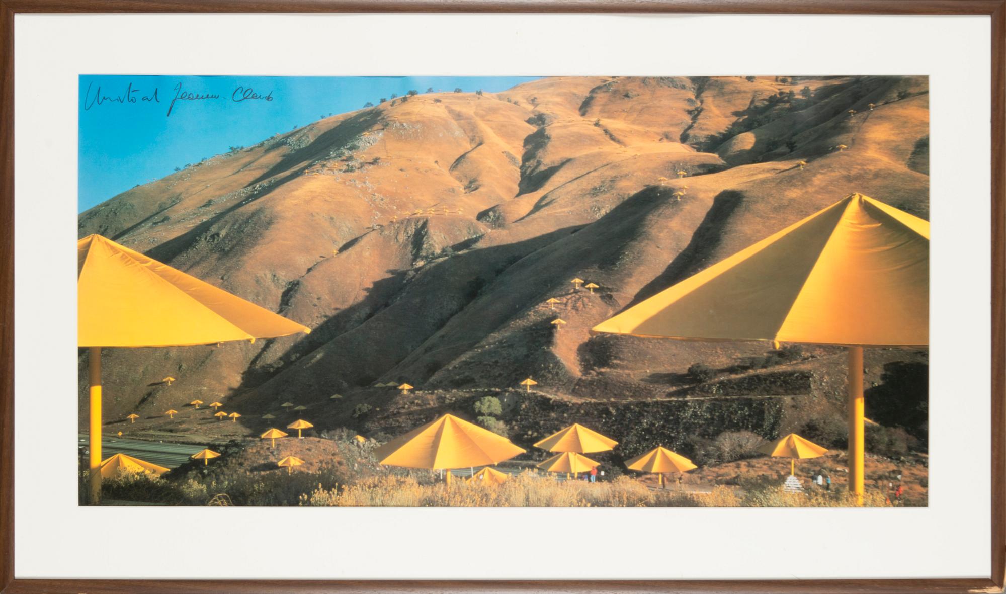 Christo & Jeanne-Claude, "The Umbrellas (Joint project for Japan and USA)".