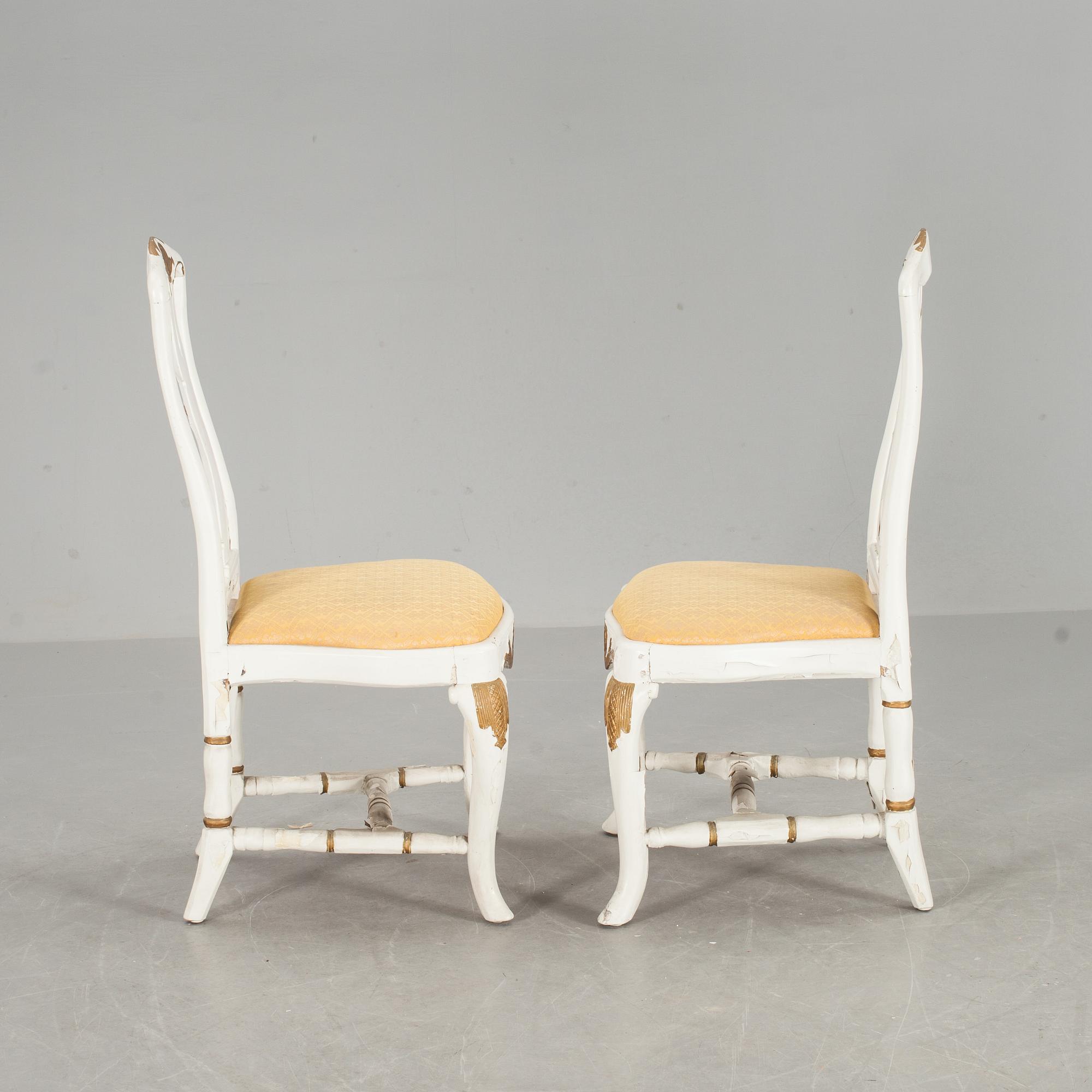 STOLAR, ett par, rokoko.