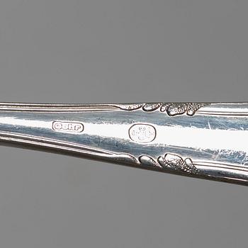 A 64-piece Swedish silver cutlery set, model 'Herrgård', including MEMA, Eskilstuna 1996.