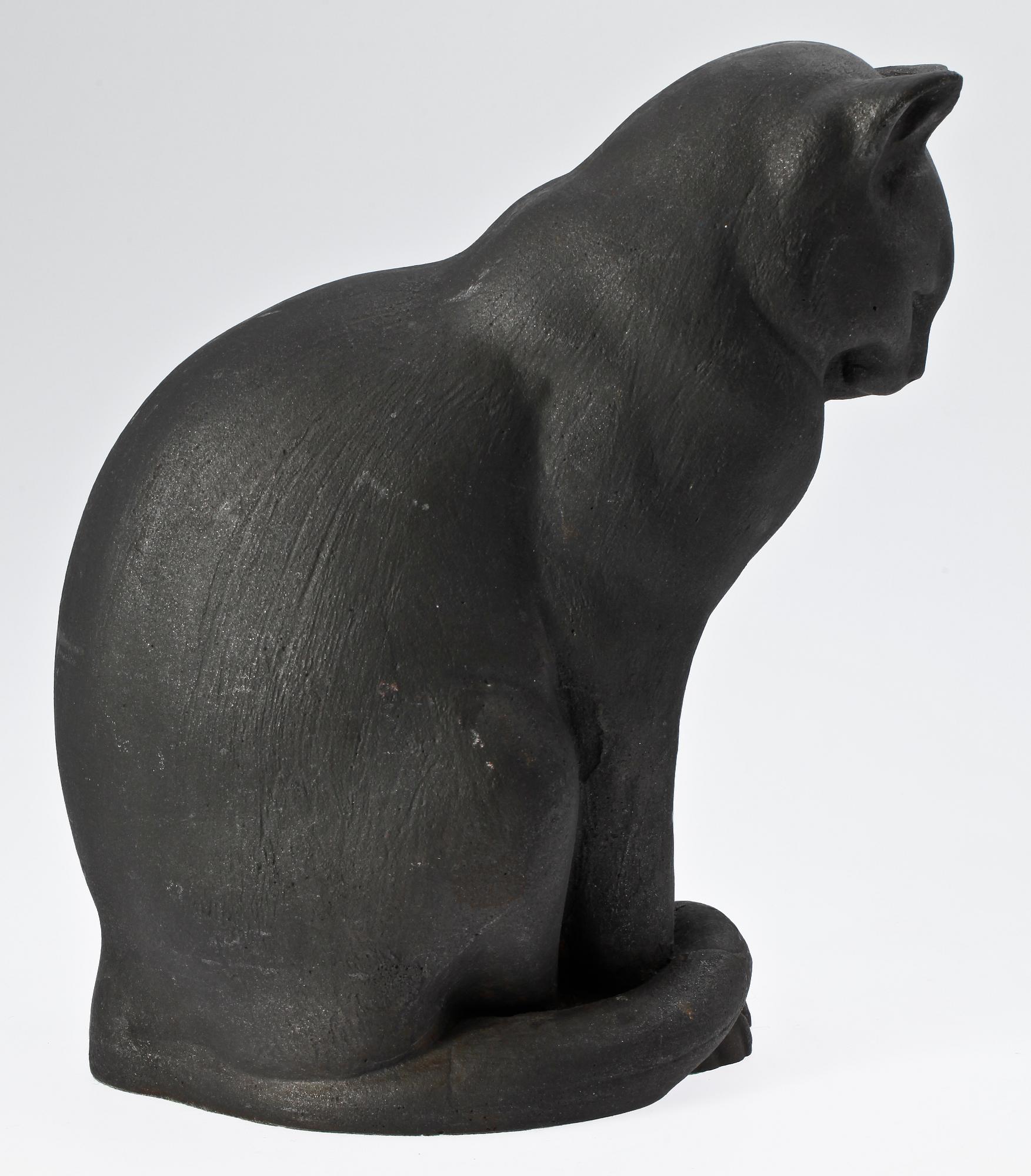 SKULPTUR, gjutjärn, "Jönssons katt", Anders Jönsson, Svenskt Tenn.