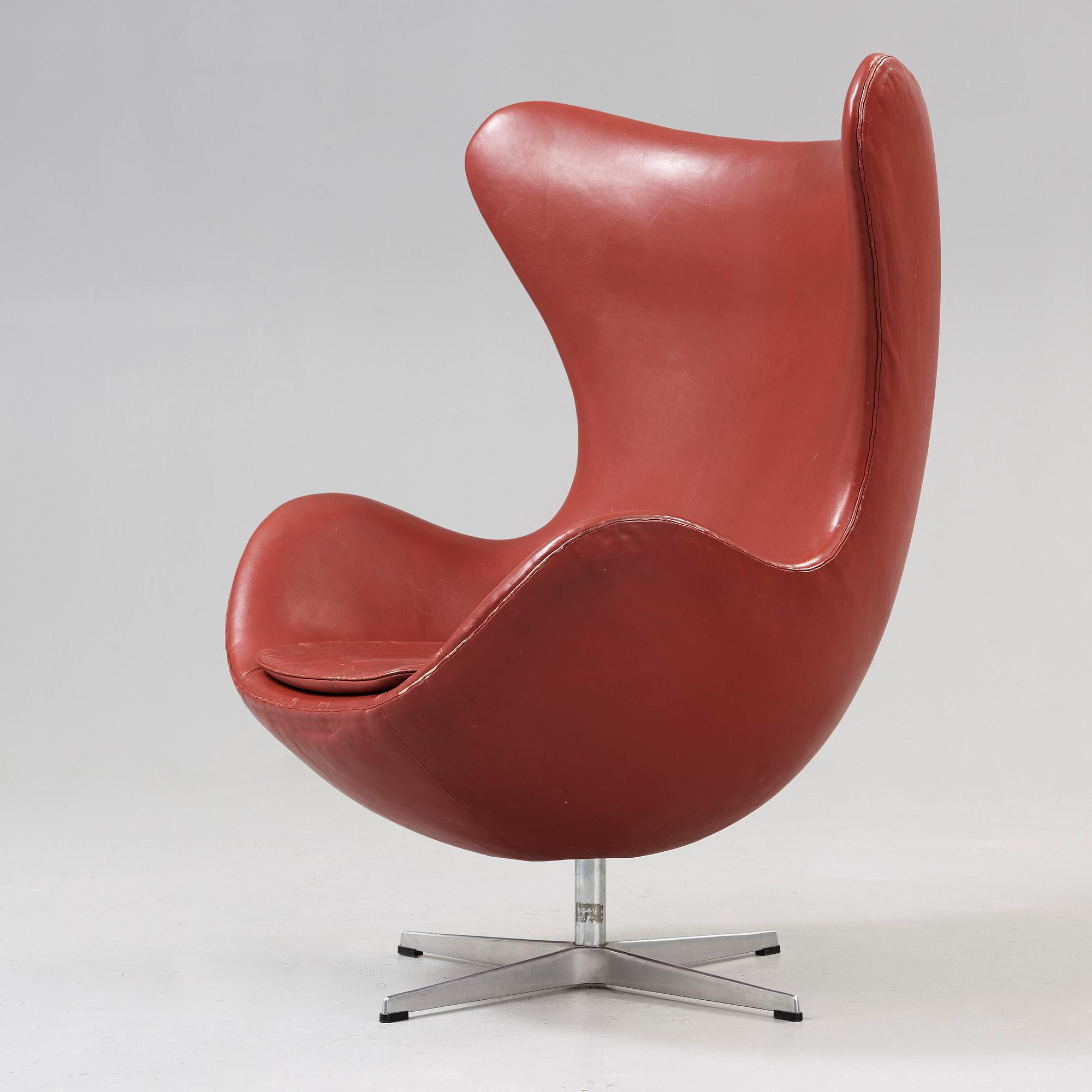 FÅTÖLJ, "Ägget", Arne Jacobsen, Fritz Hansen, Danmark, 1978.