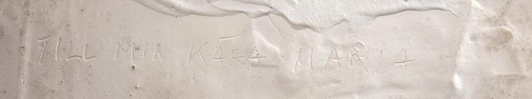 Arne Jones, relief, "Rose".