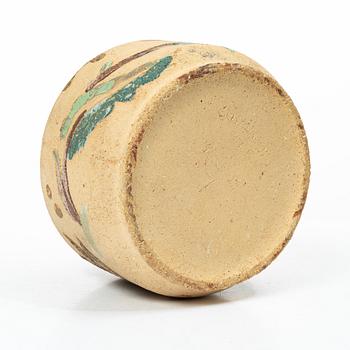 Wilhelm Kåge, a chamotte stoneware vase, Gustavsberg, Sweden 1929.