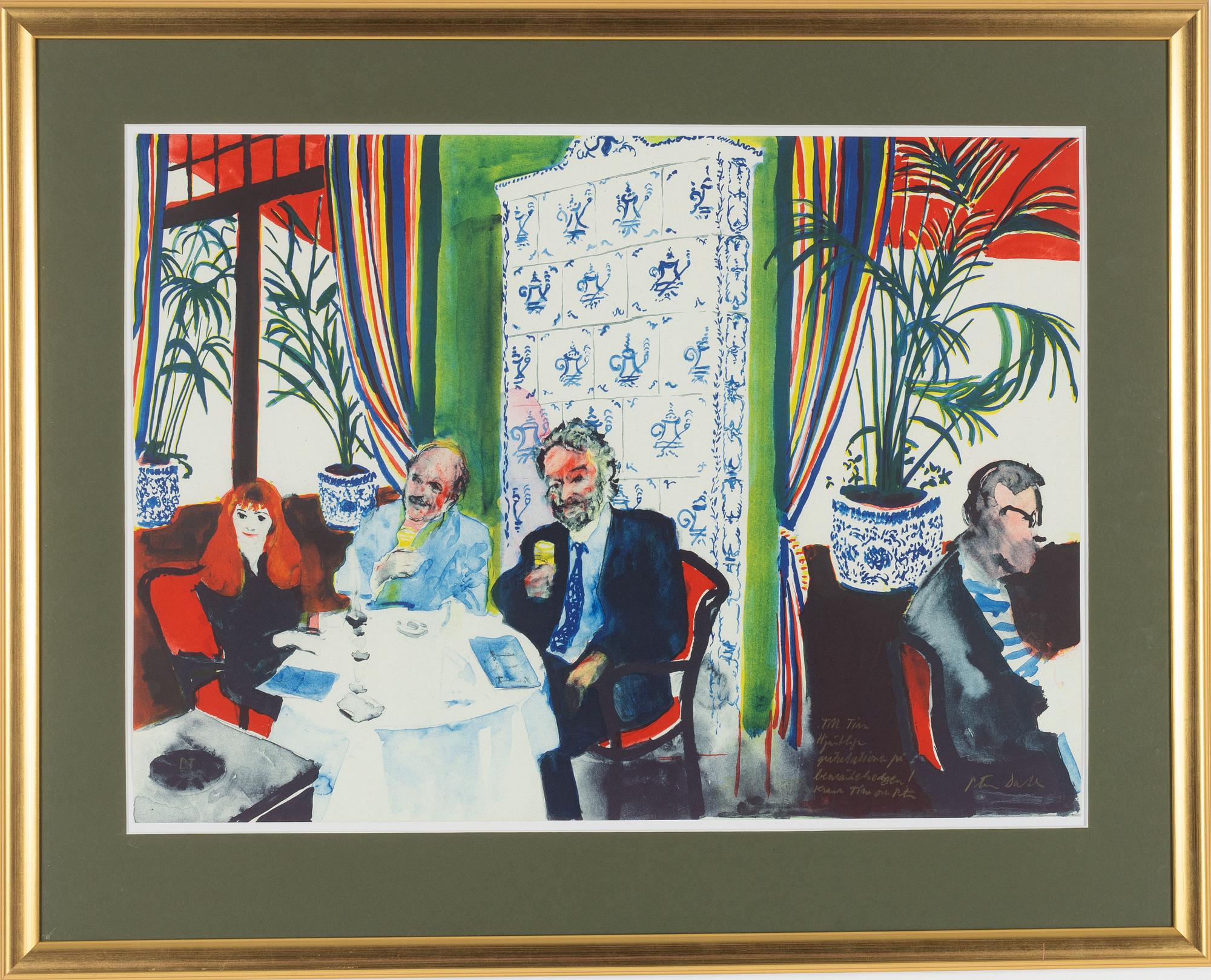 Peter Dahl, Figurkomposition.