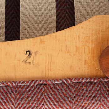Hans J. Wegner, fåtölj, "Bamse", AP-stolen, Danmark, 1950-60-tal.