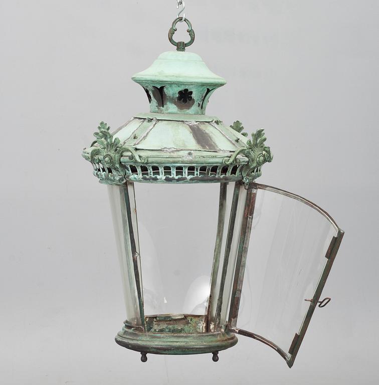 LYKTA, koppar. 1800-tal.
