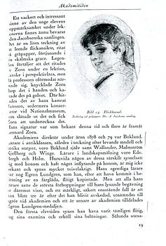 Anders Zorn, kolteckning, signerad med blyerts, troligen utförd omkring 1879.