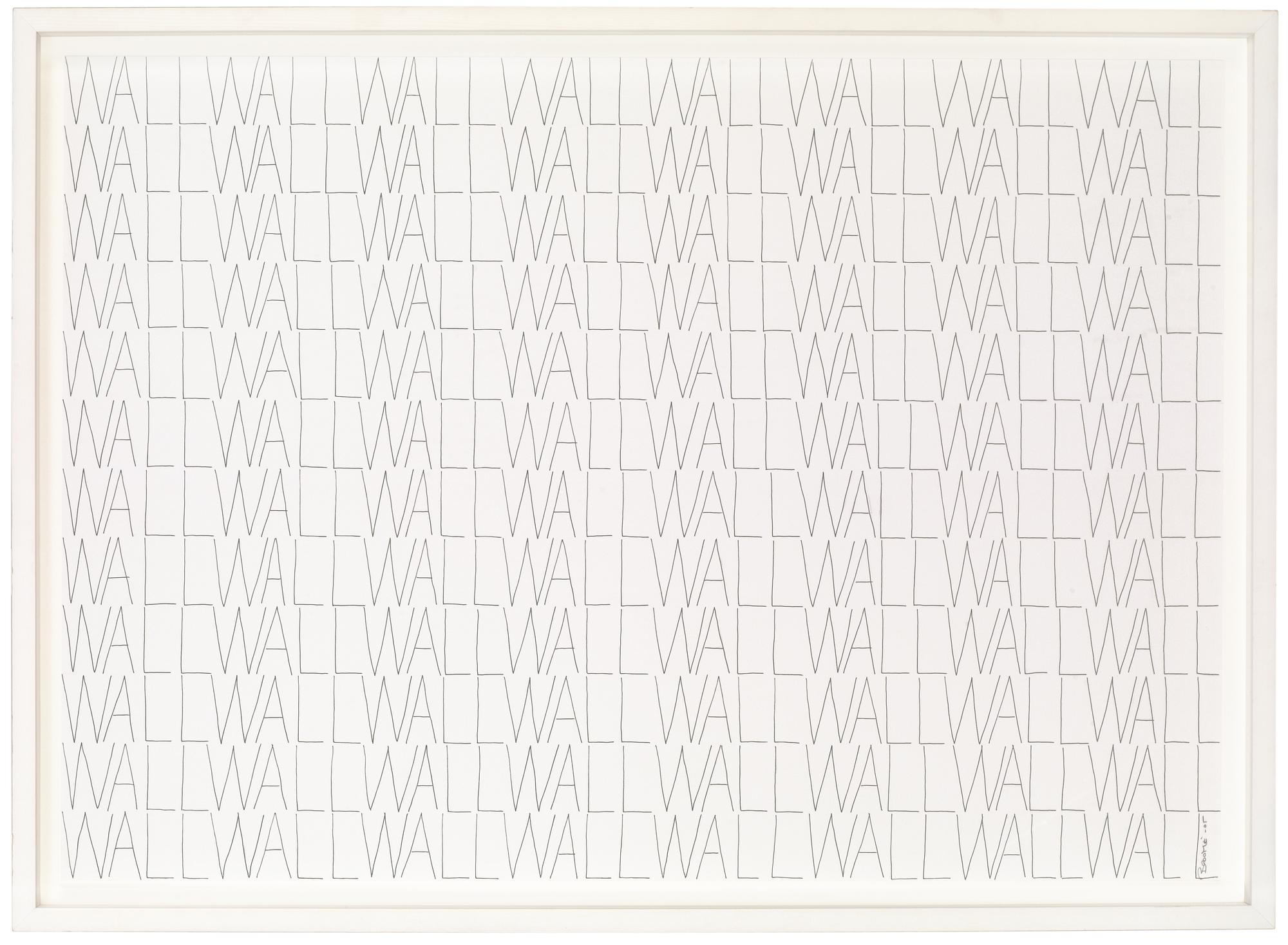 Thomas Broomé, "The second wall".
