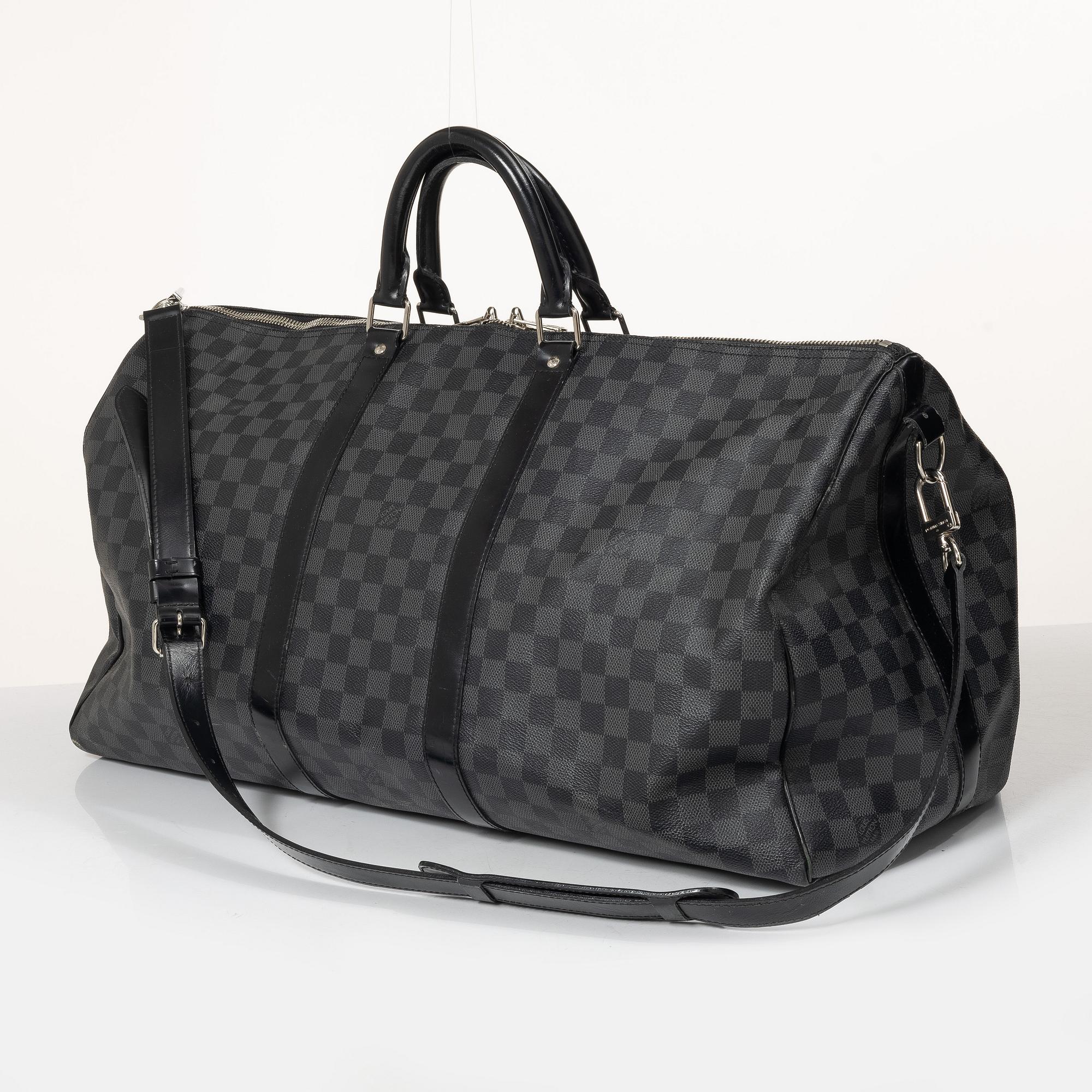 Louis Vuitton, weekend bag "Keepall 55 Bandoulière", 2017.