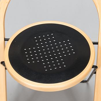 Börge Lindau, 22 'Sparta' folding chairs for Blå Station. Designed in 1993.