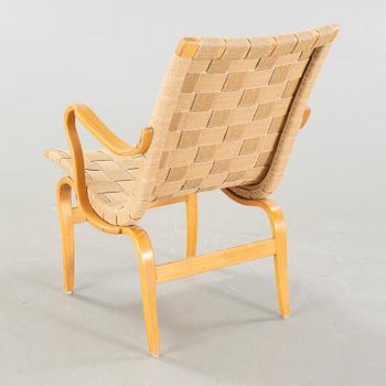 BRUNO MATHSSON, fåtölj, "Eva", Firma Karl Mathsson, Värnamo, 1940-tal.
