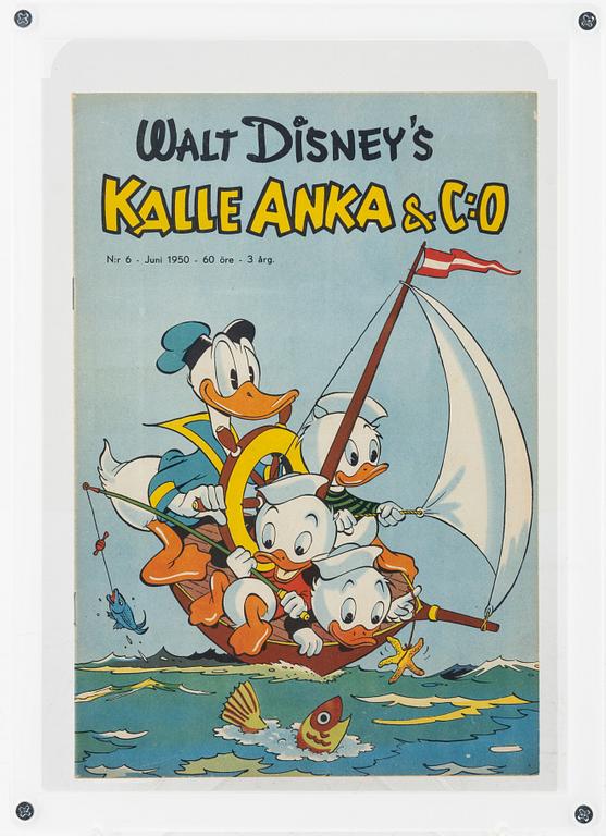 Comic book, "Donald Duck & Co" No. 6, 1950.