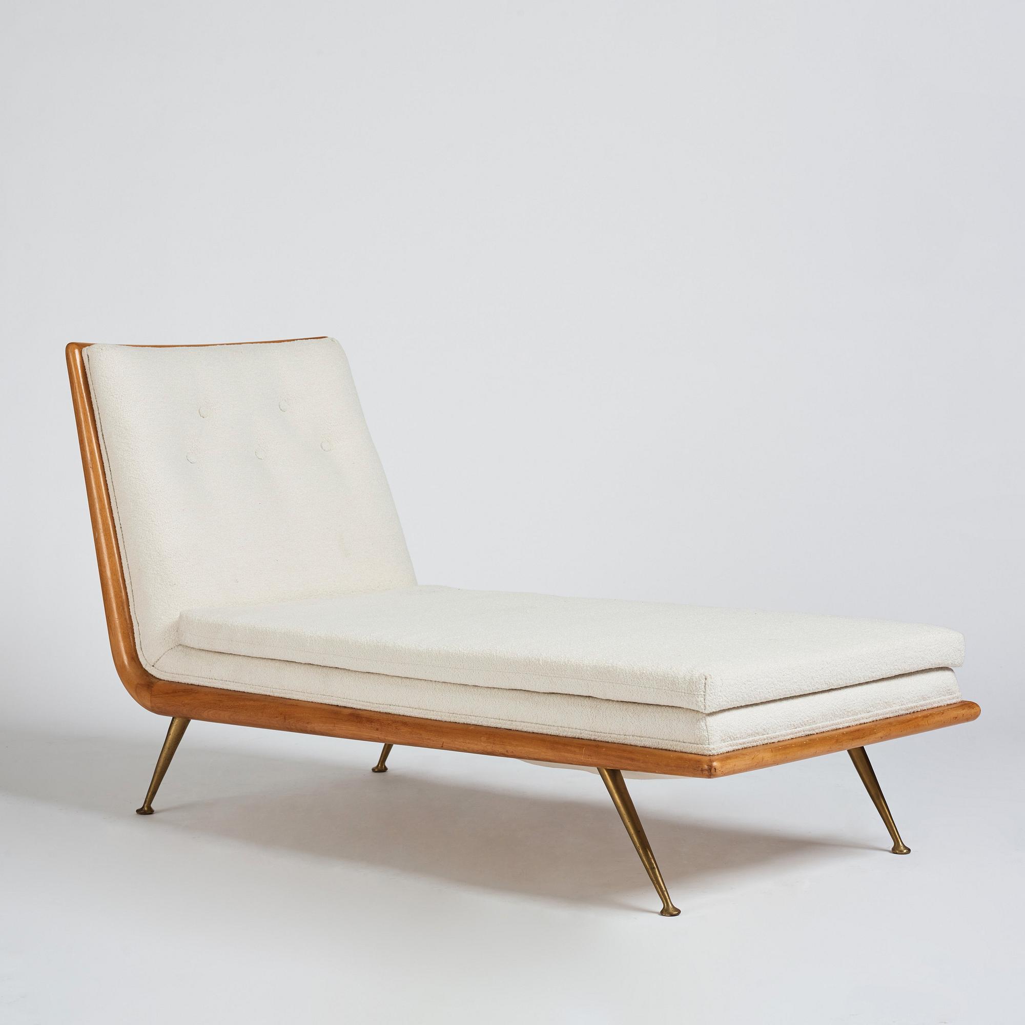 Terrence Harold (T.H.) Robsjohn-Gibbings, vilfåtölj, "model 1729", Widdicomb, USA, 1950-tal.