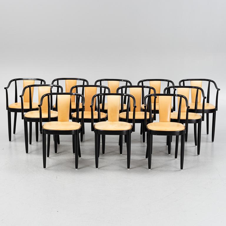 Twelve Swedish Armchairs by Gemla.