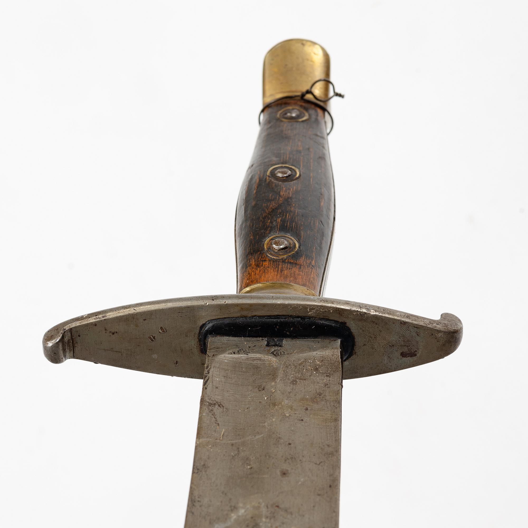 A Swedish cutlass 1810 pattern.