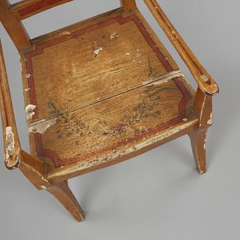 BARNSTOL, 1800-talets andra hälft.