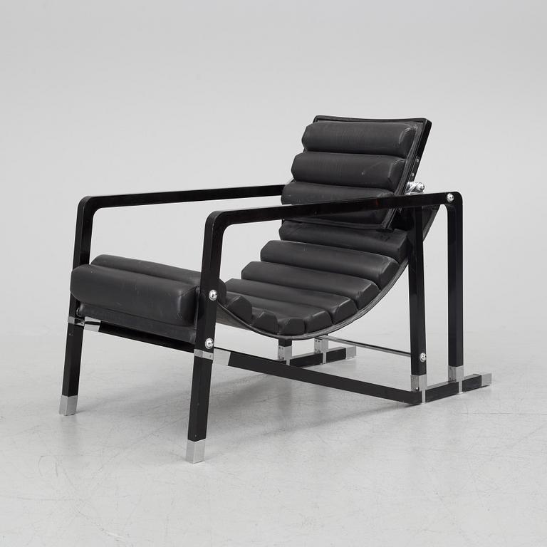 Eileen Gray, Transat Lounge Chair by Ecart International, 1980s.
