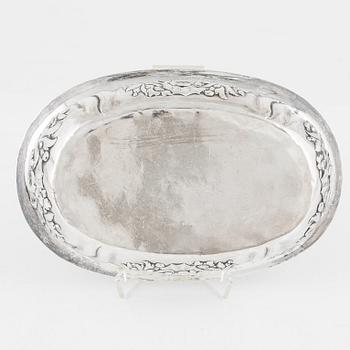 A Russian Silver Bowl, Michail Pawlowitsch Tschurmasow, Moscow 1841.