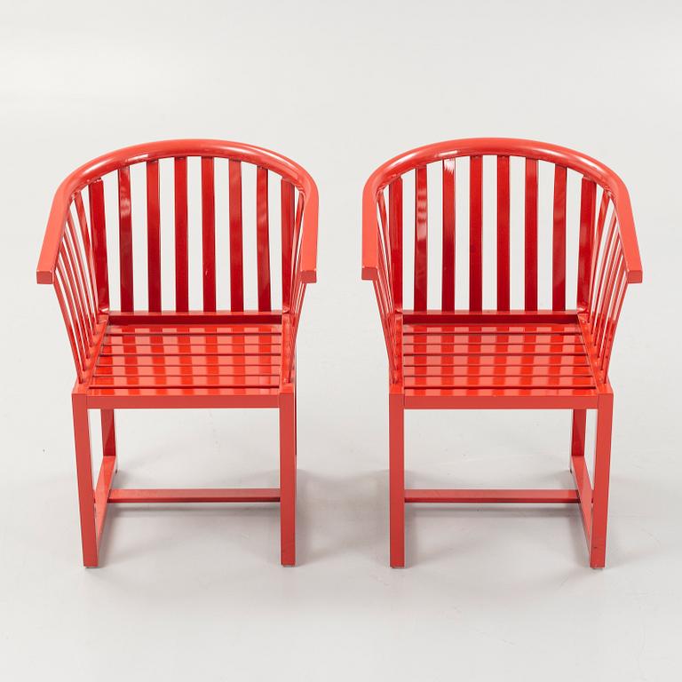 Åke Axelsson, karmstolar, 5 st, "Vaxholmaren", Gärsnäs 1993.