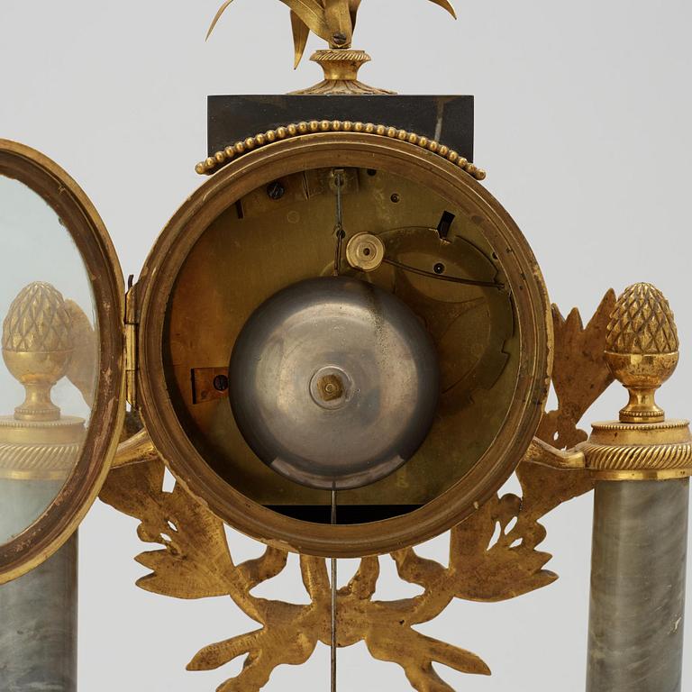 BORDSPENDYL, gustaviansk, Jakob Forsberg, verksam 1793-1806 i Stockholm.