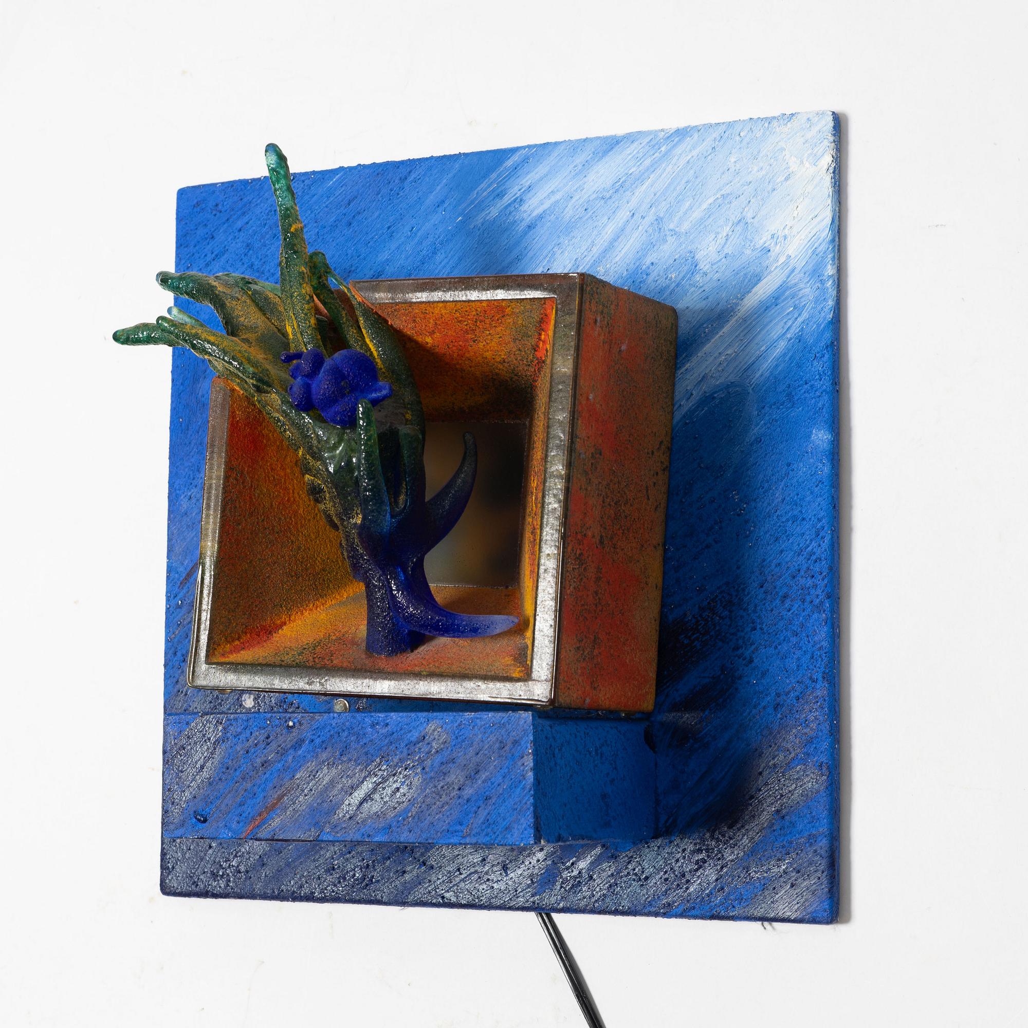 Kjell Engman, a glass sculpture, Kosta Boda.