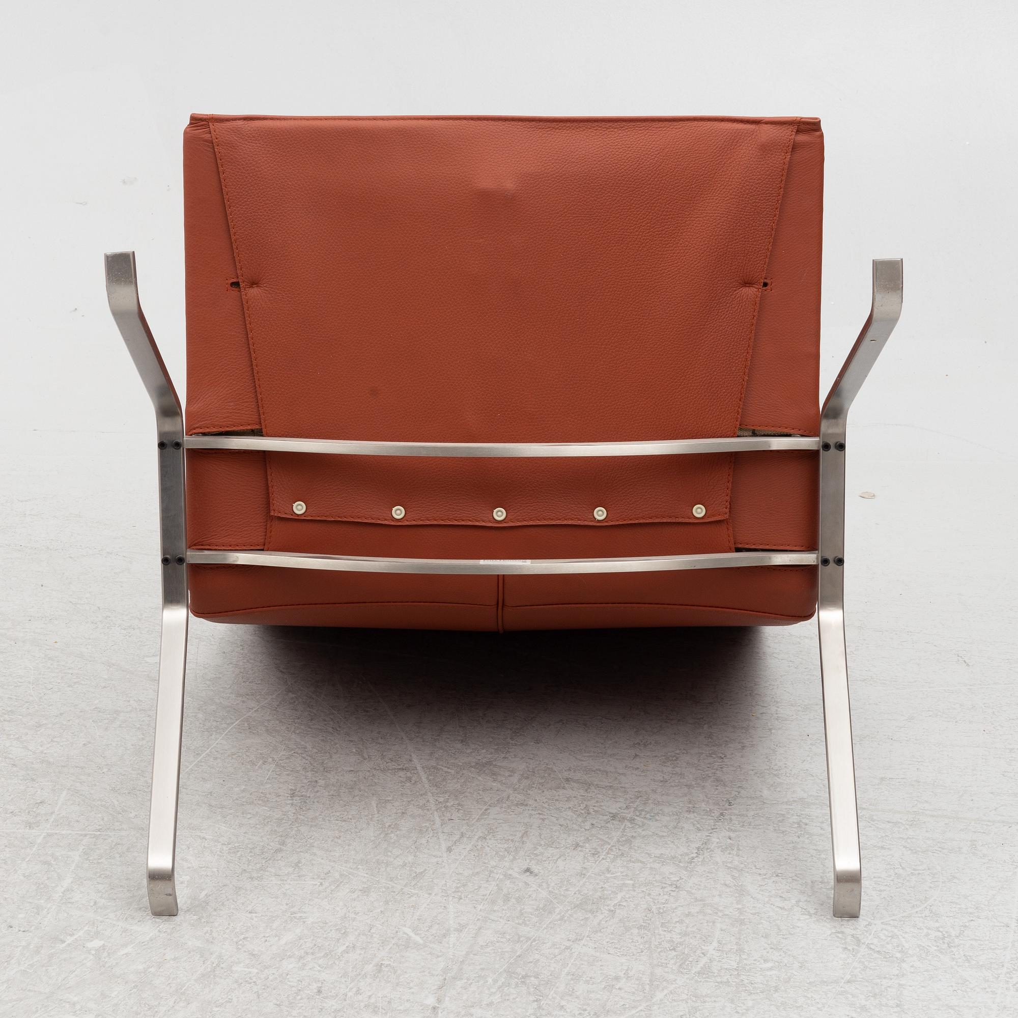 Poul Kjaerholm,  a pair of PK 22 lounge chairs for Fritz Hansen.