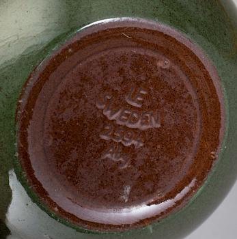 PARTI, lergods och stengods. Upsala-Ekeby och Rörstrand, 8 delar, 1930-50-tal.