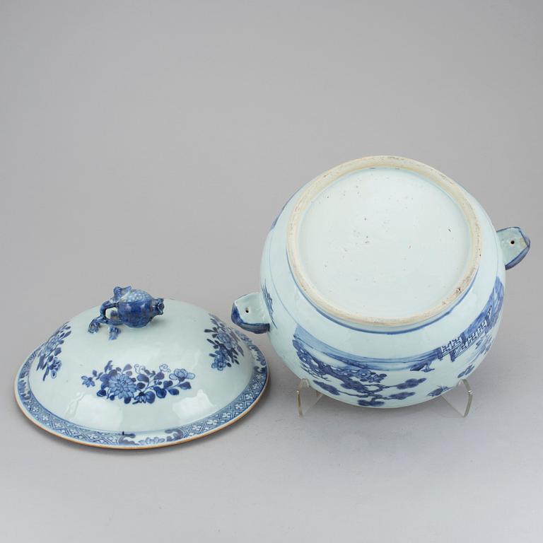 TERRIN, kompaniporslin, Kina, Qingdynastin, Qianlong (1736-95).