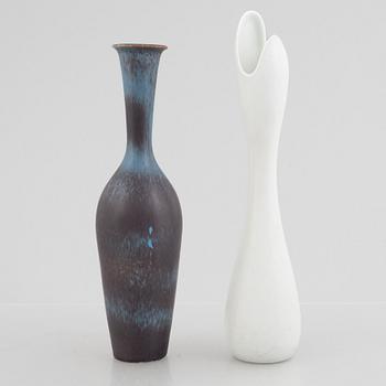 Gunnar Nylund, two vases, including 'Caolina', Rörstrand.