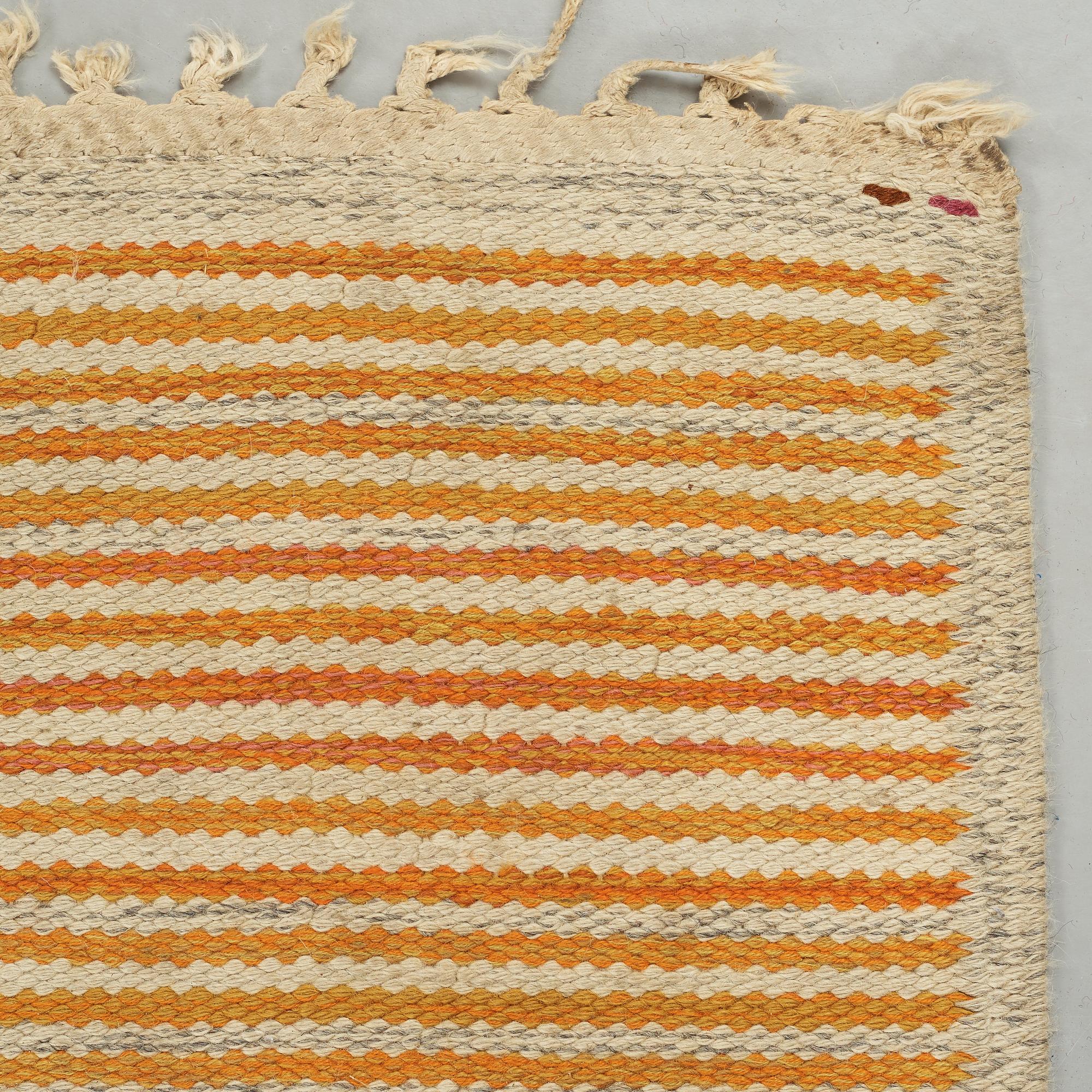 Mai Wellner, MATTO, "Sina", rölakan, ca 241,5 x 170,5 cm, signerad AB MMF MW (AB Märta Måås-Fjetterström, Mai Wellner).