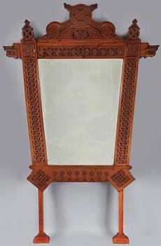 SPEGEL, fornnordisk stil, Norge omkring sekelskiftet 1900.