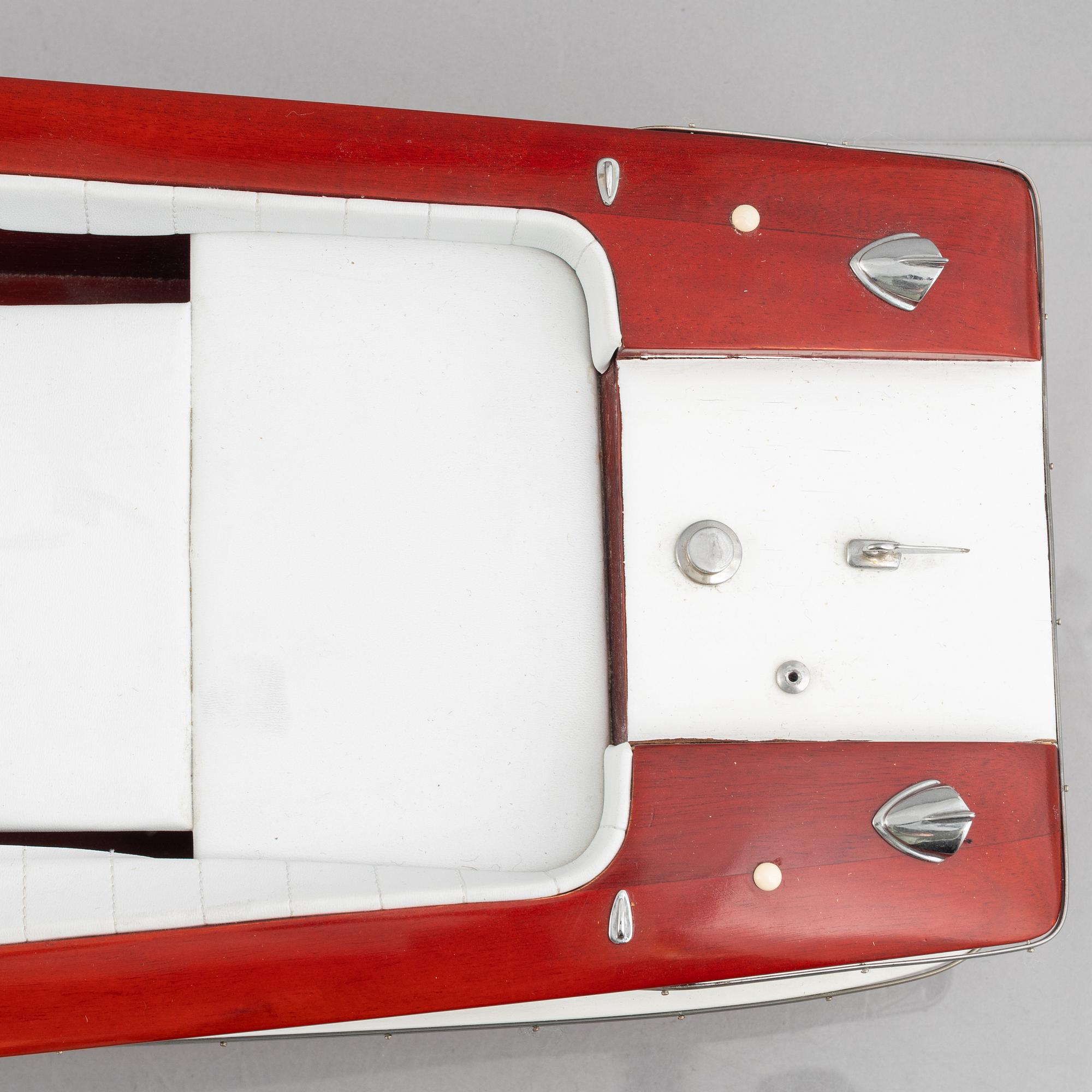 Model boat, Riva, second half of the 20th century.