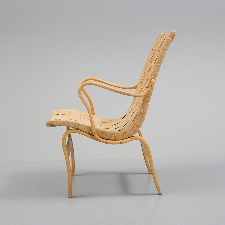 BRUNO MATHSSON, fåtölj, "Eva", för Karl Mathsson, Värnamo. 1900-talets andra hälft.