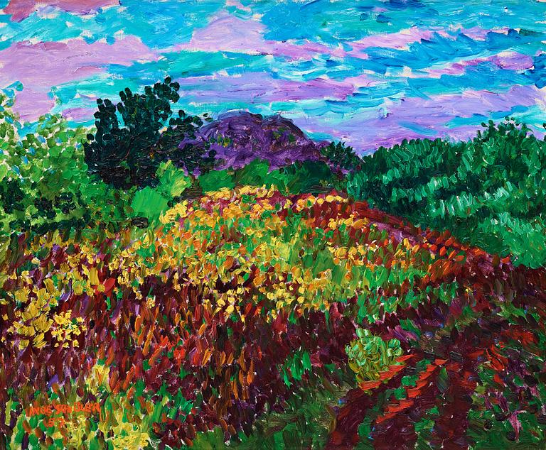 Inge Schiöler, Flowering hill.