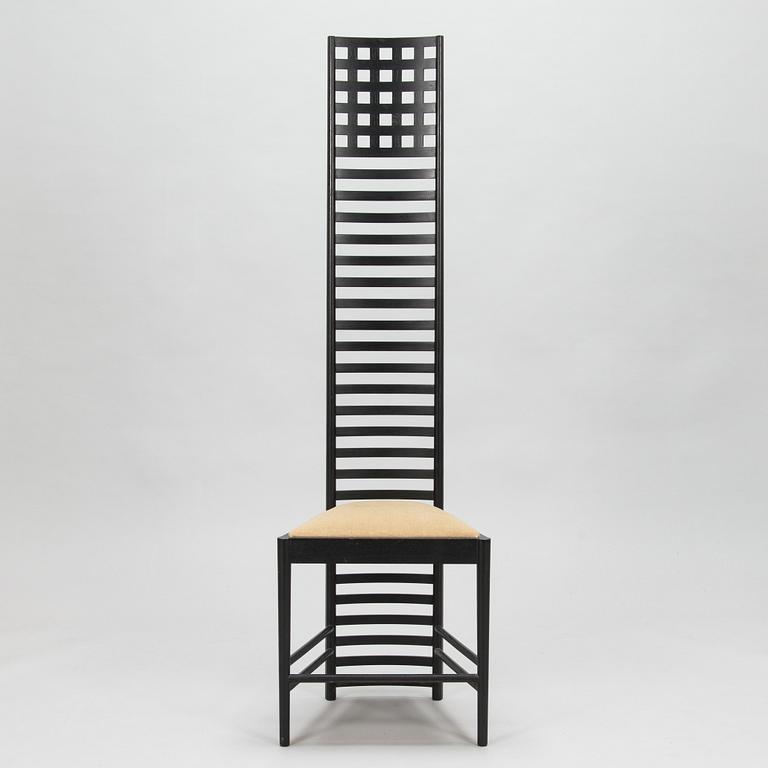 Charles Rennie Mackintosh, stol, "Hill house 1", Cassina, Italien.