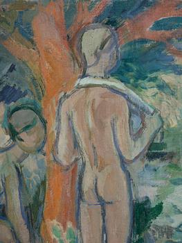 Tove Jansson, Badande pojkar.