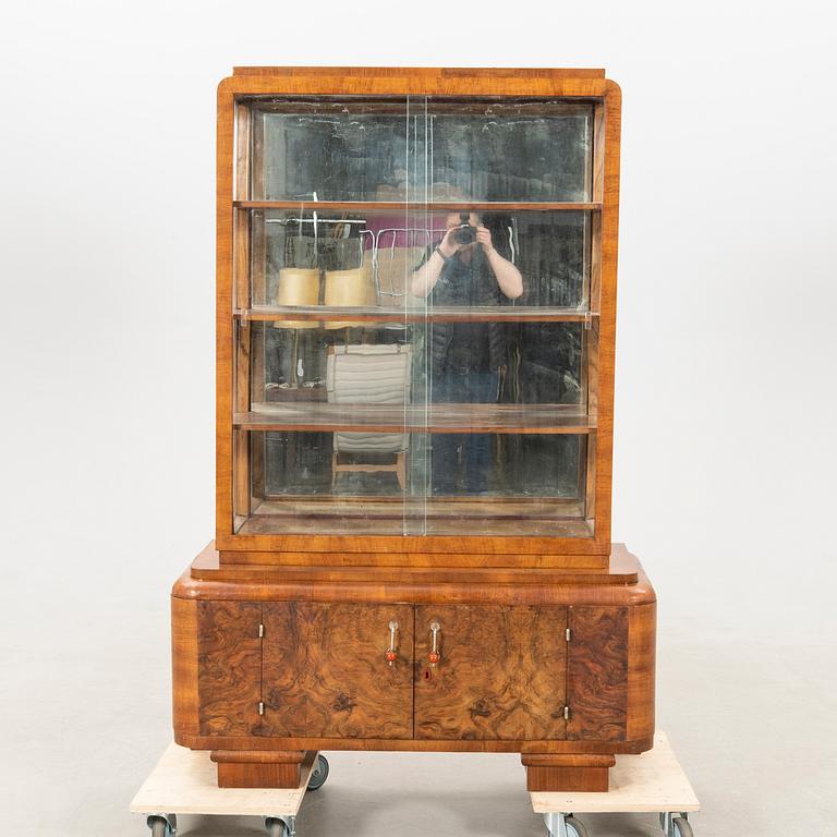 Display cabinet Art Deco first half of the 20th century.