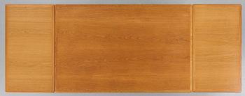 Hans J. Wegner, an "AT-312" dining table, Andreas Tuck, Denmark, 1950s-60s.